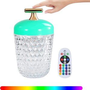 Traseia LED Night Light Portable 3D Table Light ,Touch Control 16 Color Modes US